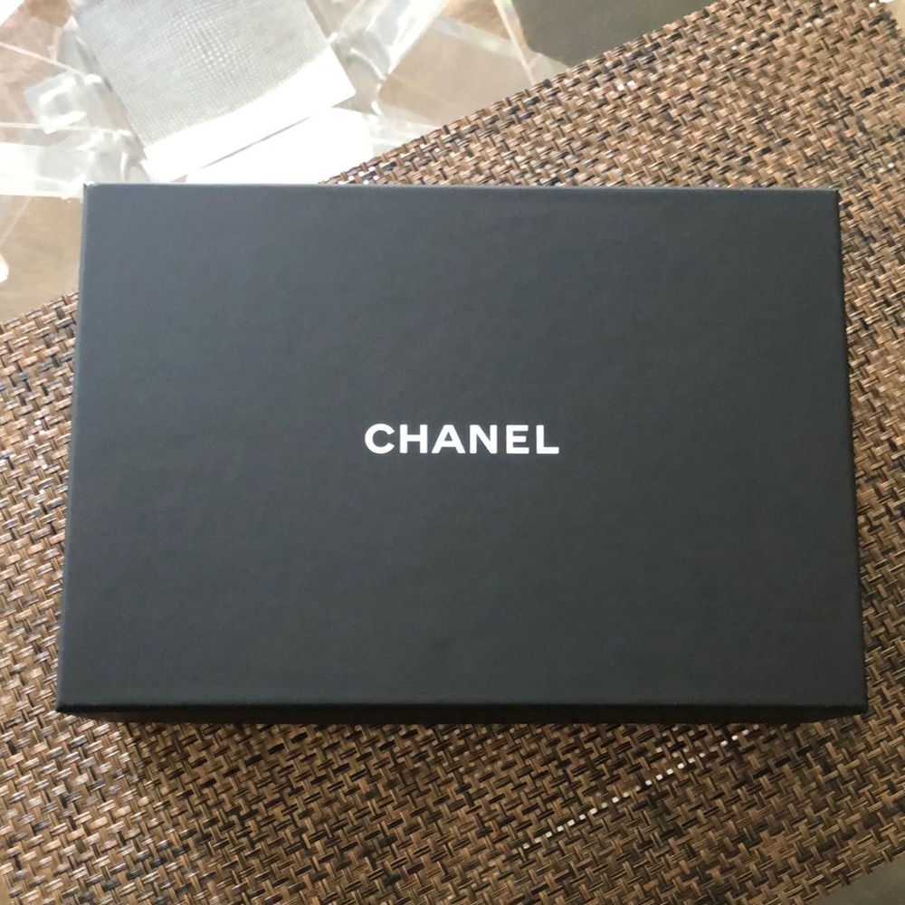 CHANEL Black Logo Box for handbag or accessories
